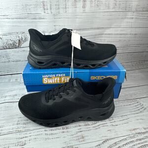 Skechers Hands Free Glide Mens US 13 Lite Shoes Black